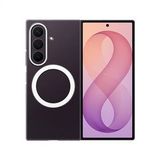 Samsung Galaxy Z Fold 8 Ultra Şeffaf Magnet Kılıf - Şeffaf