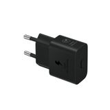 Samsung Hızlı şarj cihazı, USB-C, 25 W veri kablosuz, siyah