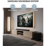 Samsung HW-B450 2.1 Kanal 300W Soundbar Ses Sistemi Kablosuz Subwoofer Siyah Renk Model: HW-B450