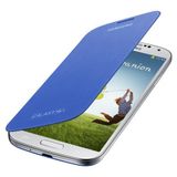 Samsung i9500 Galaxy S4 Orjinal Flip Cover Kılıf - Mavi EF-FI950BCEGWW