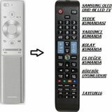 SAMSUNG ile uyumlu 4K AKILLI QLED TV -YEDEK KUMANDASI