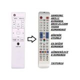 SAMSUNG ile uyumlu AKILLI KUMANDA BN59-01220M BEYAZ YEDEK KUMANDA