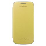 Samsung Kılıf Koruyucu Kılıf Clip-On Flip Case Cover Samsung Galaxy S4 Mini için - Sarı