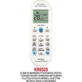 Samsung Klima Kumandası KR0525 6000 Marka Uyumlu Kumanda Beyaz Renkli Plastik Aksesuar