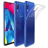 Samsung M10 İle Uyumlu Kılıf Şeffaf Silikon Kamera Korumalı 3D