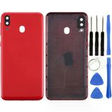 Samsung M20 Sm-M205 Uyumlu Arka Pil Kapağı Kırmızı + Tamir Seti
