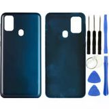 Samsung M30s Sm-M307 Uyumlu Arka Pil Kapağı Siyah + Tamir Seti