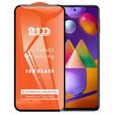 Samsung M31s Ekran Koruyucu 21d Tam Kaplayan Kırılmaz Cam Kavisli