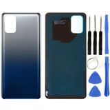 Samsung M31s Sm-M317 Uyumlu Arka Pil Kapağı Mavi + Tamir Seti