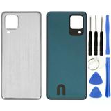 Samsung M32 Sm-M325f Uyumlu Arka Pil Kapağı Beyaz + Tamir Seti