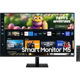 Samsung M5 (2025 Model) 32 Inç Fhd Wi-Fi+Bluetooth+Smart Hub+Akıllı Kumanda Hoparlörlü Smart Tv (2 Yıl Samsung Türkiye Garantili) - Siyah