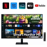Samsung M5 (2025 Model) 32 Inç Fhd Wi-Fi+Bluetooth+Smart Hub+Akıllı Kumanda Hoparlörlü Smart Tv (2 Yıl Samsung Türkiye Garantili)