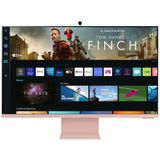 Samsung M8 LS32BM80PUUXUF 32 inç Pembe Smart Monitör
