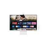 Samsung M80D Akıllı Monitör, 32 inç, 4K AI yükseltme, UHD, 60 Hz, 360 ses modu, dahil. web kamerası, hoparlörlü ve yükseklik ayarlı ekran, uzaktan kumandalı Smart TV uygulamaları, LS32DM801UUXEN