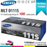 Samsung MLT-D111S Orjinal Toner Yazma Kapasitesi ile Xpress M2020 M2022 M2070 Uyumlu