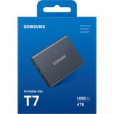 Samsung MU-PC4T0T/WW MU-PC4T0T/WW T7 Taşınabilir SSD 4 TB - Koyu Gri