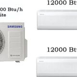 Samsung Multi Klima Takımı 2 Iç Üniteli - 12000 Btu/H 12000 Btu/H Iç Üniteli 17100 Btu/H Dış Üniteli