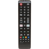 Samsung Netflix Prime Video Samsung Plus Tuşlu LED Tv Kumanda IRL9852 - Siyah