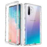 Samsung Note 10 Plus Çift Taraflı Silikon Kılıf Şeffaf