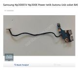 Samsung Np300e5v Np300e Power Tetik Butonu Usb Soket Ba92-11765A