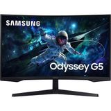 Samsung Odyssey G5 Oyun Monitörü (G55C) 32" Kavisli, Qhd, Va Panel, 1000R, HDR10, Freesync Premium Pro, 165 Hz, 1 Ms (Mprt) (LS32CG552EMXUE) - 0,03 ms - 100 Hz