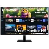 Samsung Odyssey M5 LS32CM500EUXUF 32 inç 60Hz 4ms Smart Monitör