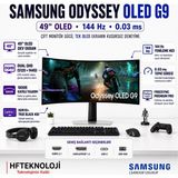 Samsung Odyssey OLED G9 49" 0.03 Ms Dual Qhd Curved 144 Hz OLED Oyuncu Monitörü - 49 inç