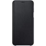 Samsung Orijinal EF-WJ600CBEGWW J6 Kılıf Cüzdan Folyo Kapak - Siyah