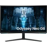Samsung Oyun Monitörü 32″ Kavisli,Uhd,Va Panel,Qled,1000R,Hdr2000,1Ms-240Hz (Ls32bg850nmxue)