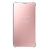Samsung Pembe Altın A5 (2016) Clear View Fonksiyonel Kılıf