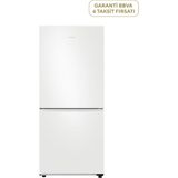 Samsung RB45DG600EWW Bespoke Aı Alttan Donduruculu Kombi Tipi No Frost Buzdolabı 458 Lt - Beyaz - Standart