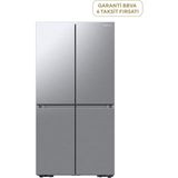 Samsung RF65DG90BESLTR Gümüş Gardırop Tipi No-Frost Buzdolabı 650 Lt - Standart