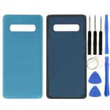 Samsung S10 E Sm-G970f Uyumlu Arka Pil Kapağı Mavi + Tamir Seti