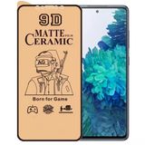 Samsung S20 Fe Ekran Koruyucu 9D Mat Seramik Nano Tam Kaplayan