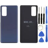 Samsung S20 Fe Sm-G780f Uyumlu Arka Pil Kapağı Siyah + Tamir Seti