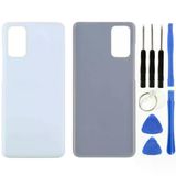Samsung S20 Plus Sm-G985 Uyumlu Arka Pil Kapağı Beyaz + Tamir Seti