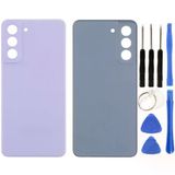 Samsung S21 Fe Sm-G990 Uyumlu Arka Pil Kapağı Mor + Tamir Seti