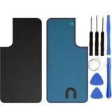 Samsung S22 Plus Sm-S906 Uyumlu Arka Pil Kapağı Siyah + Tamir Seti