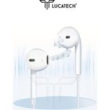 Samsung S22 / S23 / S24 / A20 / A21 / A30 / A53 / A55 / M42 / M31 Uyumlu Android Uyumlu Type-C Kulaklık - Beyaz