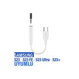 Samsung S23 Fe S23 Plus S23 Ultra Kulaklık Dönüştürcüsü Type-C Kulaklık Çevirici