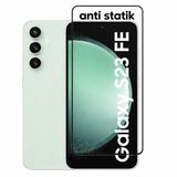 Samsung S23 Fe Uyumlu Anti Statik Ekran Koruyucu Toz Tutmayan Kırılmaz Cam
