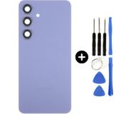 Samsung S24 Sm-S921 Uyumlu Arka Pil Kapağı Gri + Tamir Seti