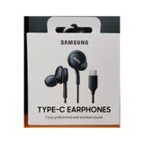 Samsung S25 +S25 ULTRA UYUMLU TYPE-C EARPHONES KABLOLU SİYAH KULAKLIK **SAMSUNG GARANTİLİ ÜRNÜDÜR**