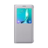 Samsung S6 Edge Plus S View Cover Fonksiyonel Gri Kılıf - EF-CG928PSEGTR
