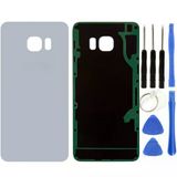 Samsung S6 Edge Plus Sm-G928 Uyumlu Arka Pil Kapağı Gri + Tamir Seti