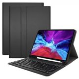 Samsung S6 lite İle Uyumlu Bluetooth Q Klavyeli Tablet Kılıfı Stand+Kalem Bölmeli şarjlı S