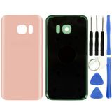 Samsung S7 Sm-G930 Uyumlu Arka Pil Kapağı Rose Gold + Tamir Seti