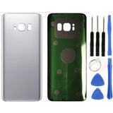 Samsung S8 Plus Sm-G955 Uyumlu Arka Pil Kapağı Gri + Tamir Seti