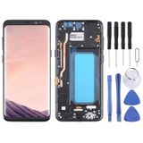 Samsung S8 Plus Uyumlu Lcd Ekran Dokunmatik Full Çıtalı Oled Siyah SM-G955
