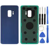 Samsung S9 Sm-G960 Uyumlu Arka Pil Kapağı Mavi + Tamir Seti
